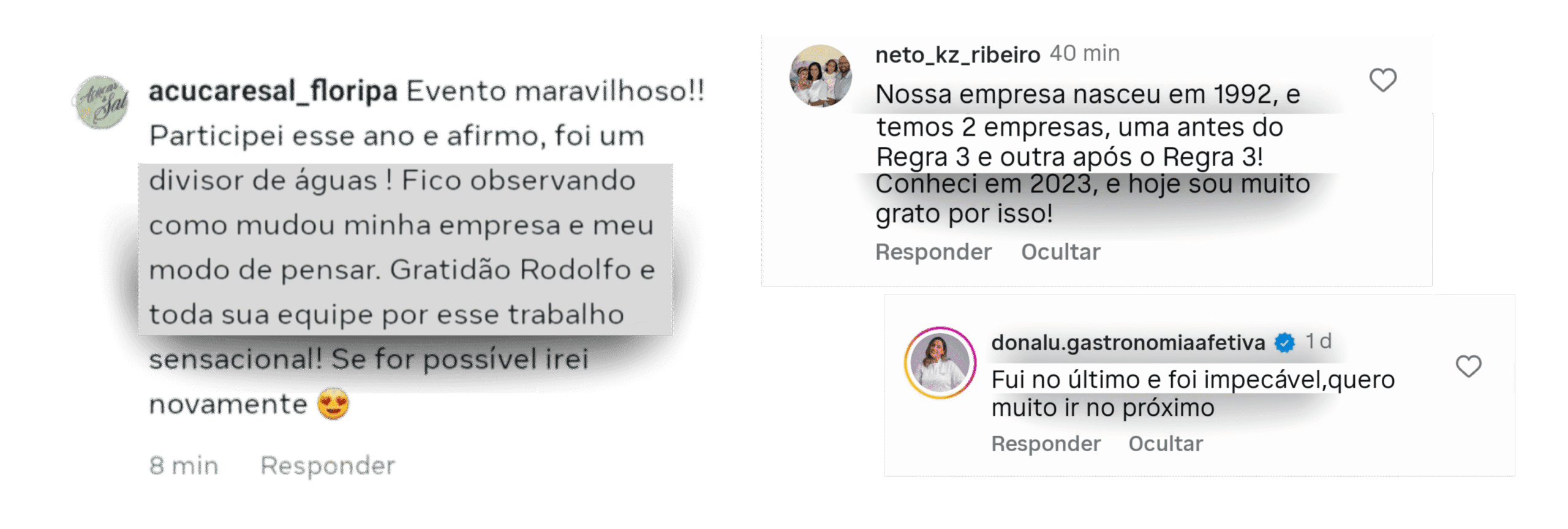 Congresso de Gestão e Inovação para Buffet — edições anteriores